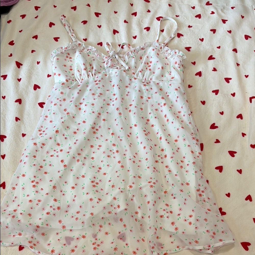 Floral Print Women's mini dress